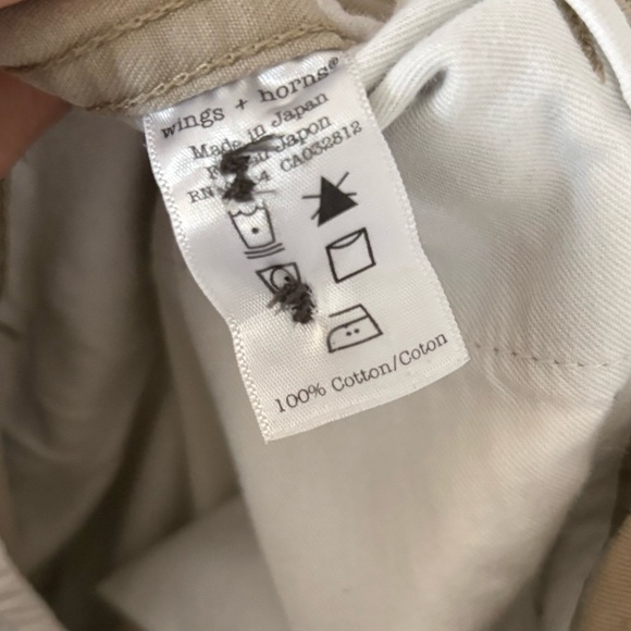 Wings + Horns Men’s Pants Cropped size 32 - Picture 13 of 14